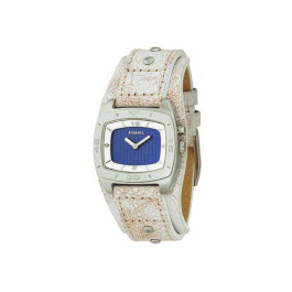 Horlogeband Fossil BG2043 Onderliggend Leder Beige 20mm